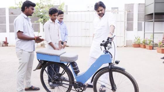 Inspiring Story - కేవలం రూ.6 కే 80 కి.మీ ప్రయాణం.. సైకిల్ ను ఎలక్ట్రిక్ సైకిల్ గా మార్చిన తెలుగు కుర్రాడు