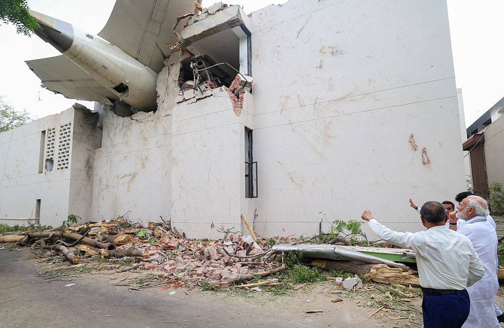 Air India plane crash in Ahmedabad Air India plane crash in Ahmedabad
