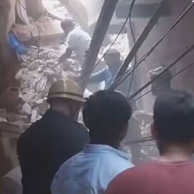 Delhi: Four-storey building collapses in Welcome area; several feared trapped, rescue operation underway