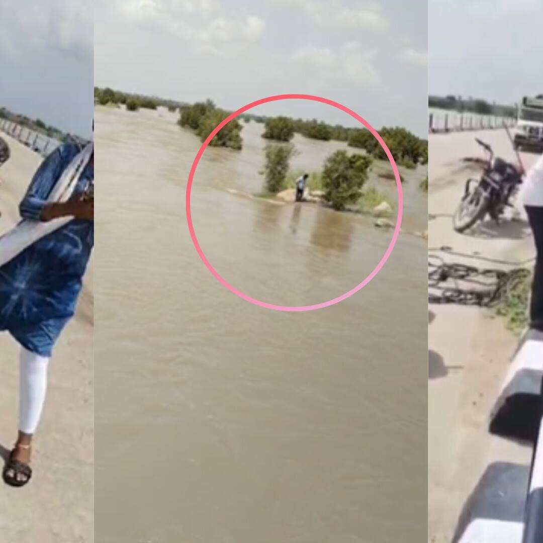 Karnataka: Wife pushes husband into Krishna River while taking selfie, rescued by fishermen