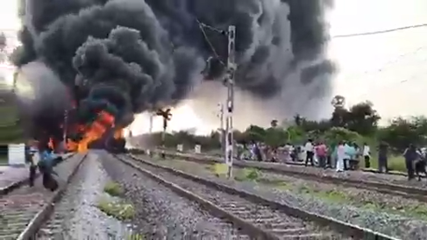 Chennai Bengaluru Oil Train Fire