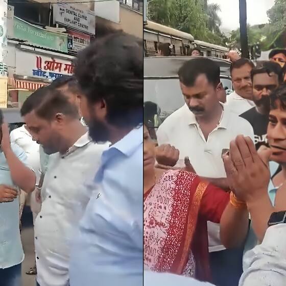 Marathi-Hindi row: Auto-rickshaw driver allegedly beaten in Maharashtra's Palghar over disrespecting language (WATCH)