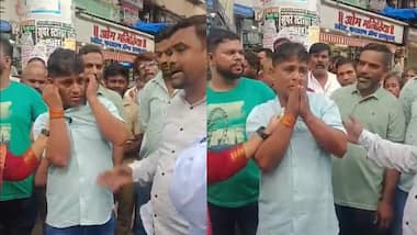 Video: 'मैं हिंदी बोलूंगा, मराठी नहीं आती', इतना कहने की ऑटो ड्राइवर को  मिली क्रूर सजा | Maharashtra Palghar Migrant Auto Rickshaw Driver Beaten By  Uddhav Sena | Asianet News Hindi