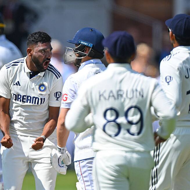 ENG vs IND: Tempers flare as Mohammed Siraj gives fiery send-off to Ben Duckett on Day 4 at Lord’s (WATCH)