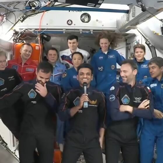 'India still looks saare jahan se achcha': Shubhanshu Shukla bids farewell from space (WATCH)