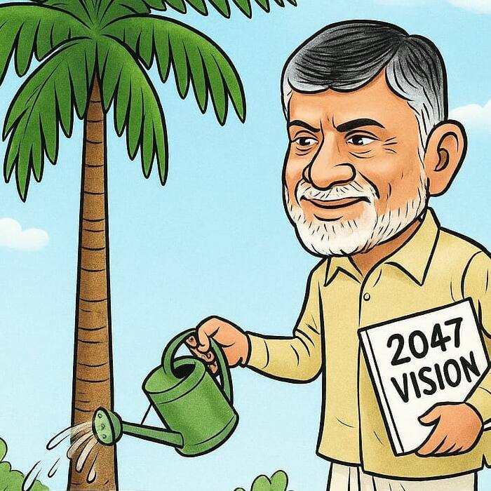 The Grandfather Who Planted a Palm Tree: Chandrababu Naidu and the Andhra of 2047