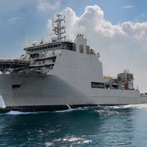 Indian Navy Commissions Its 1st Indigenous Diving Support Vessel ‘INS Nistar’ At Visakhapatnam