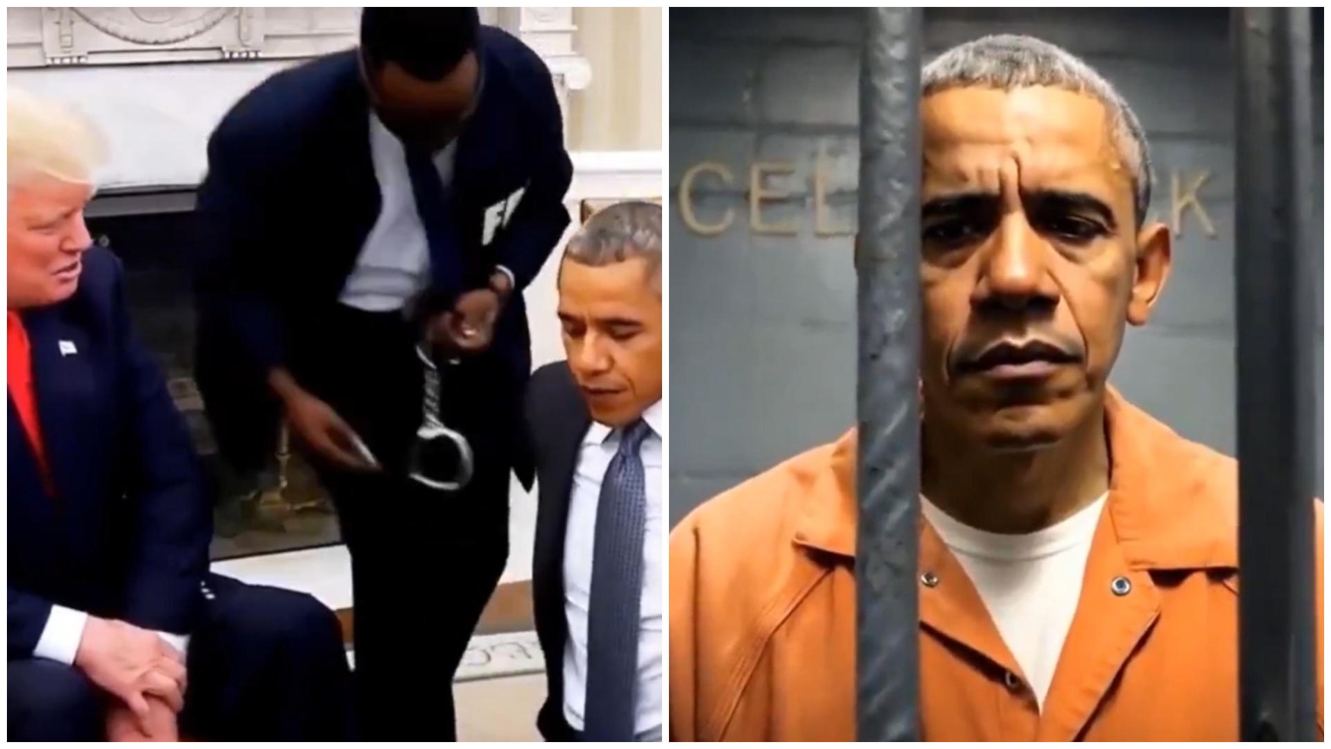 Donald Trump Posts AI Video Of Barack Obama's Arrest, Seen Behind Bars Donald Trump Posts AI Video Of Barack Obama's Arrest, Seen Behind Bars