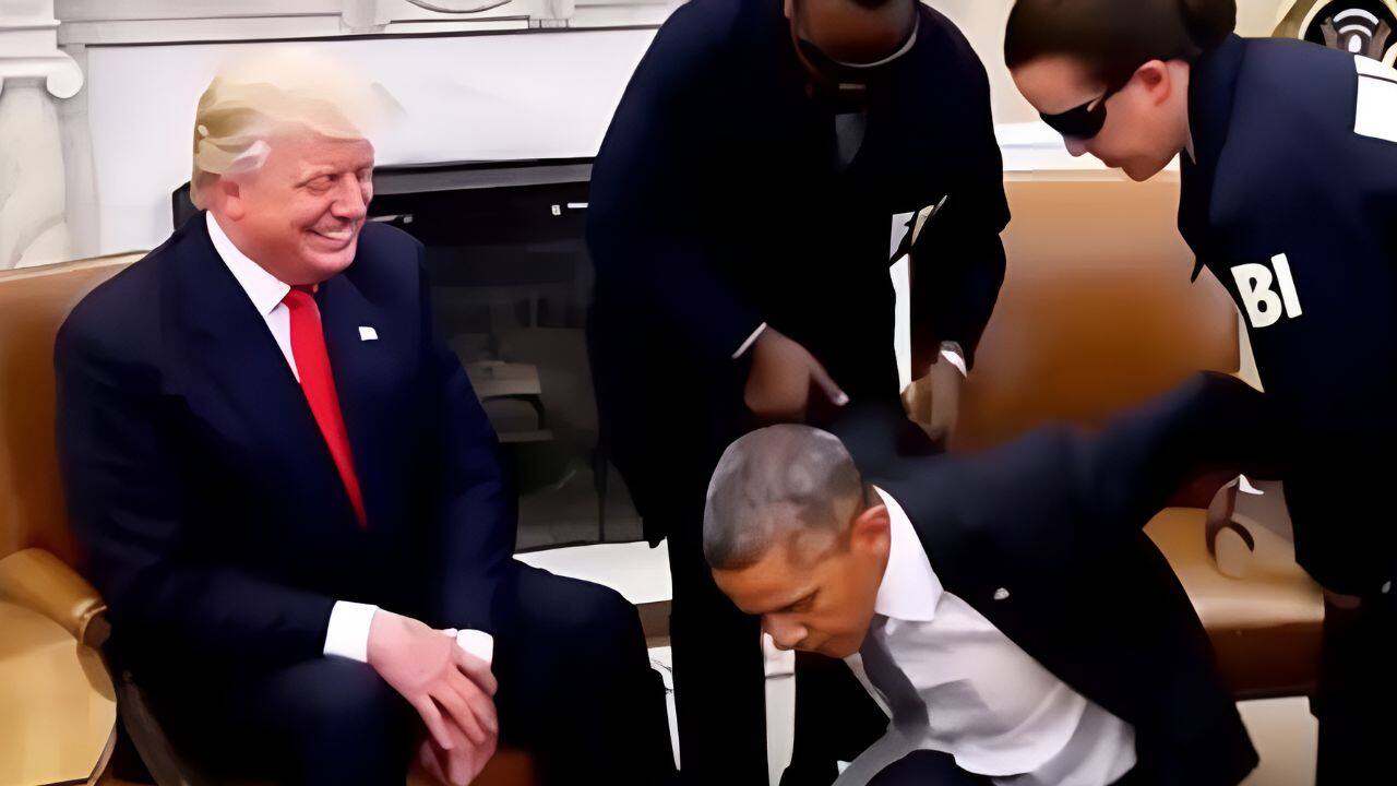 क्या बराक ओबामा हुए गिरफ्तार? ट्रंप ने सोशल मीडिया पर शेयर किया वीडियो |  Donald Trump Shares Ai Generated Video Of Obama Arrest Video | Asianet News  Hindi