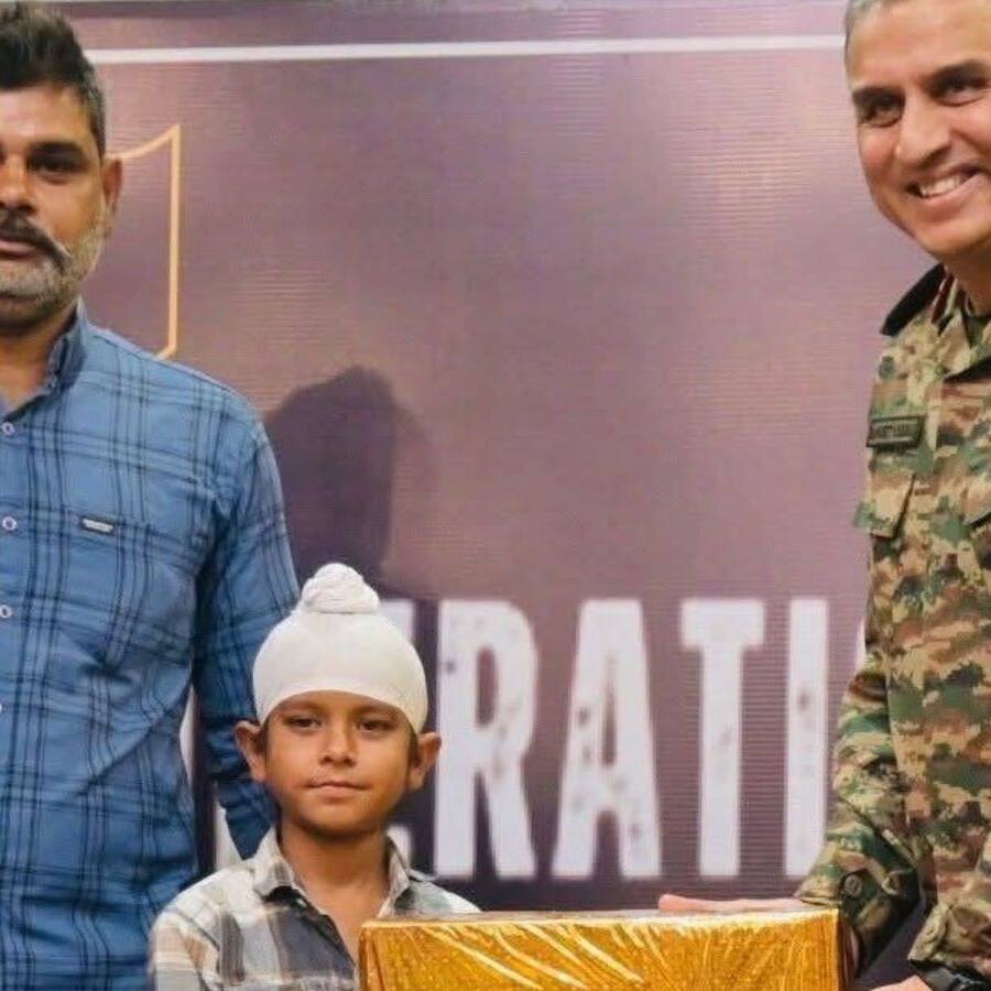 Indian Army Sponsors Education of Boy Who Served Soldiers Near Indo-Pak Border During Operation Sindoor