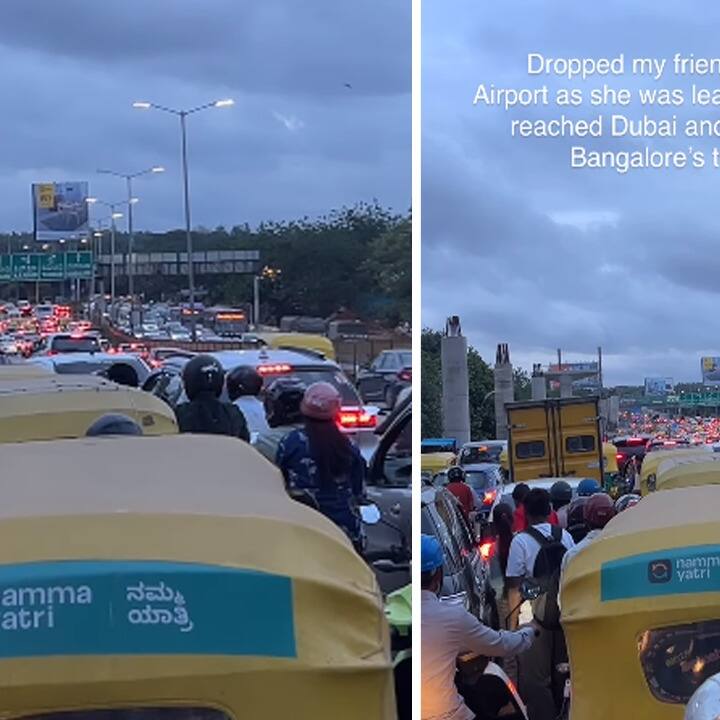 'She Reached Dubai and I'm Still Stuck': Bengaluru Woman's Traffic Woes Go Viral | SEE POST
