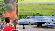 Bangladesh Air Force Jet Crashes Into School in Dhaka's Uttara; Pilot Killed, 4 Injured | Videos Surface