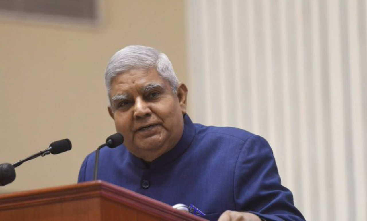 Jagdeep Dhankhar VP resigned