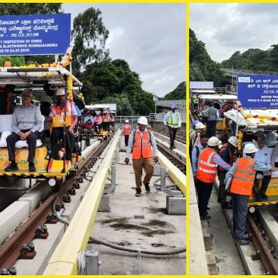 Bengaluru Metro Yellow Line Nears Launch as Safety Inspection Underway; Services Likely by August 15