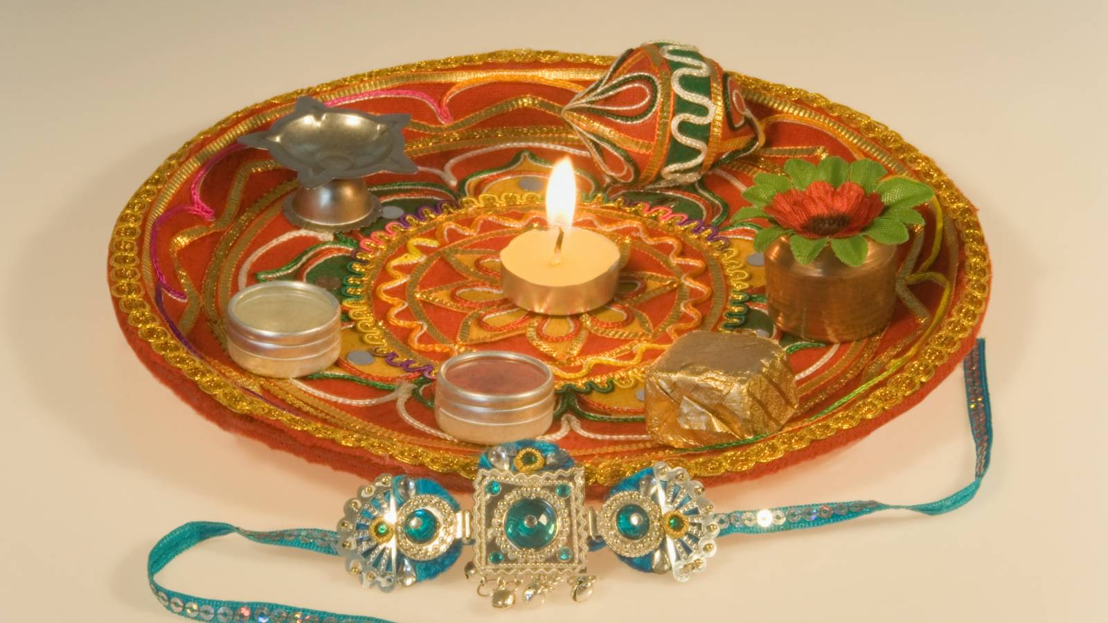 rakhi thali