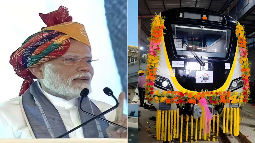 Prime Minister Narendra Modi and Metro (File Photo/ANI)
