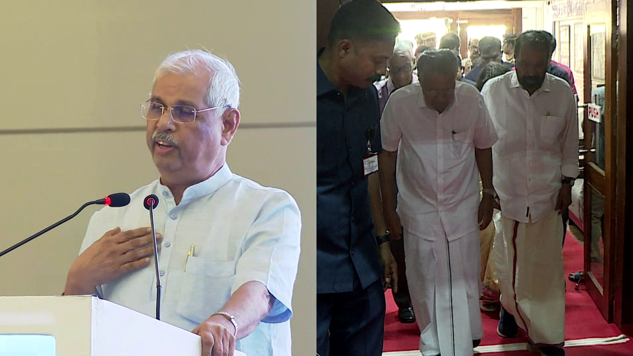 മുഖ്യമന്ത്രി പിണറായി വിജയനെ വാനോളം പുകഴ്ത്തി ഗവർണർ; 'ജ്യേഷ്ഠ സഹോദരന് തുല്യം, സംസ്ഥാനത്തെ ഉന്നതിയിലേക്കെത്തിക്കും'
