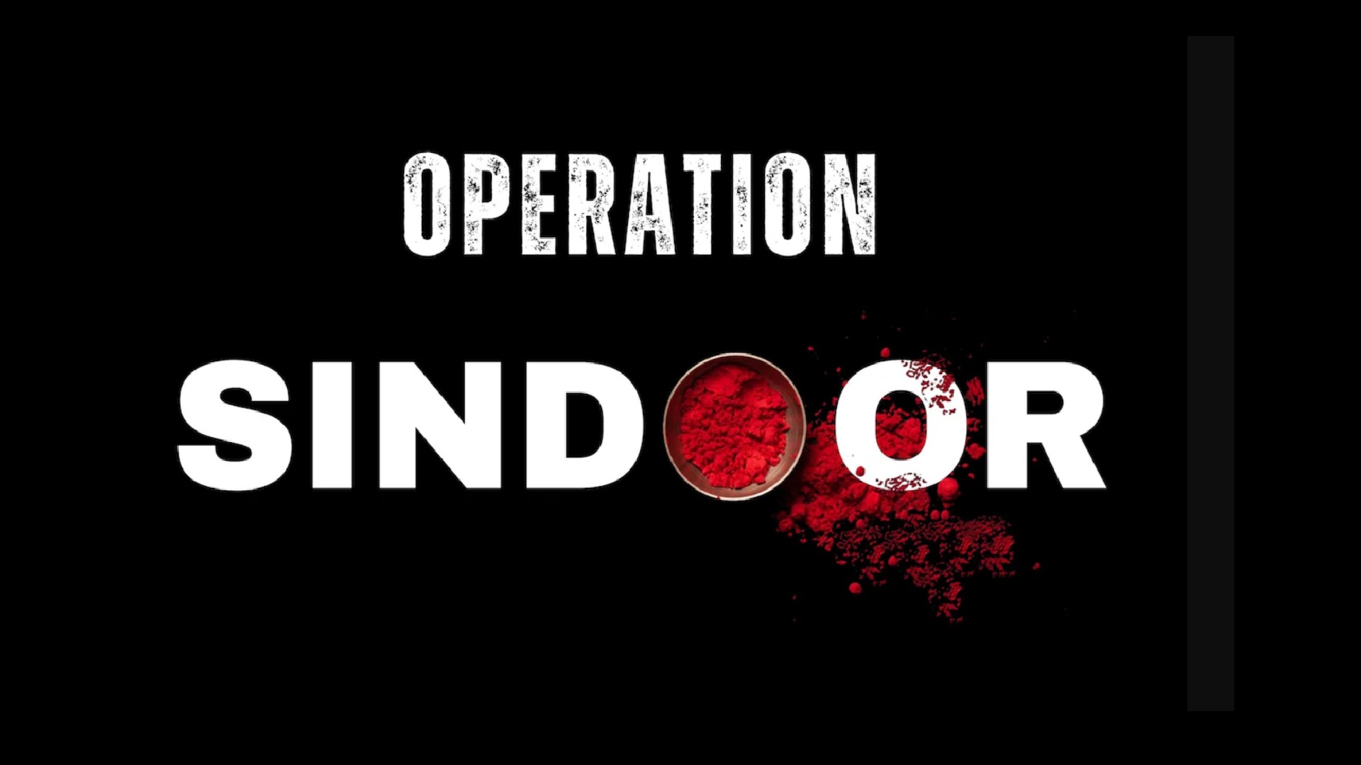 Operation sindoor