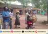 school children in Ayyanthole were delighted to receive oanam gift