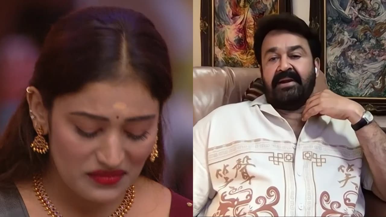 what is the problem mohanlal asked anumol anukutty in bigg boss malayalam s 7