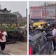 Viral video This is Banaras Even trains are stuck in traffic here
