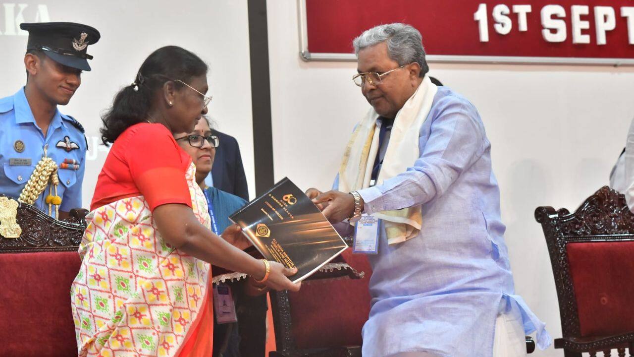 Droupadi Murmu and Siddaramaiah