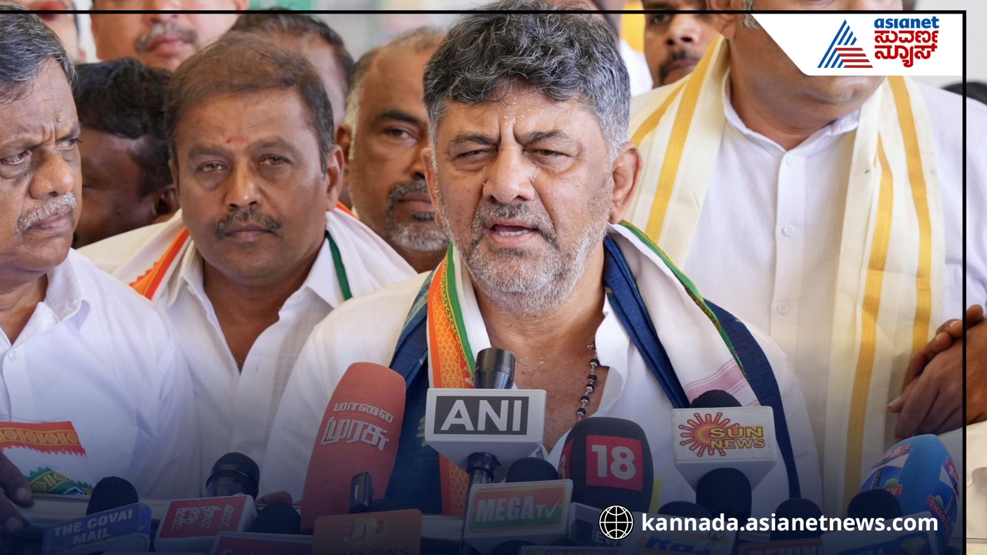 DK Shivakumar on maddur Ganesh