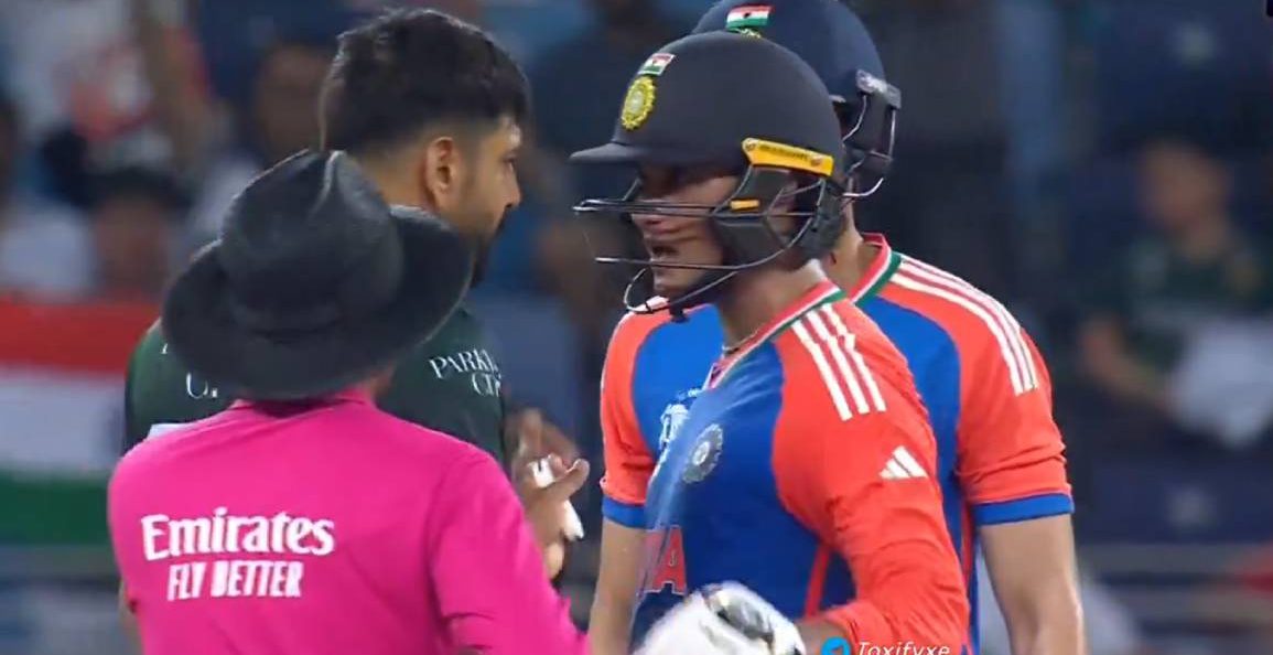 அபிஷேக் சர்மா, சுப்மன் கில்லிடம் வம்பிழுத்த பாக். வீரர்! குறுக்கே சென்ற நடுவர்! என்ன நடந்தது?