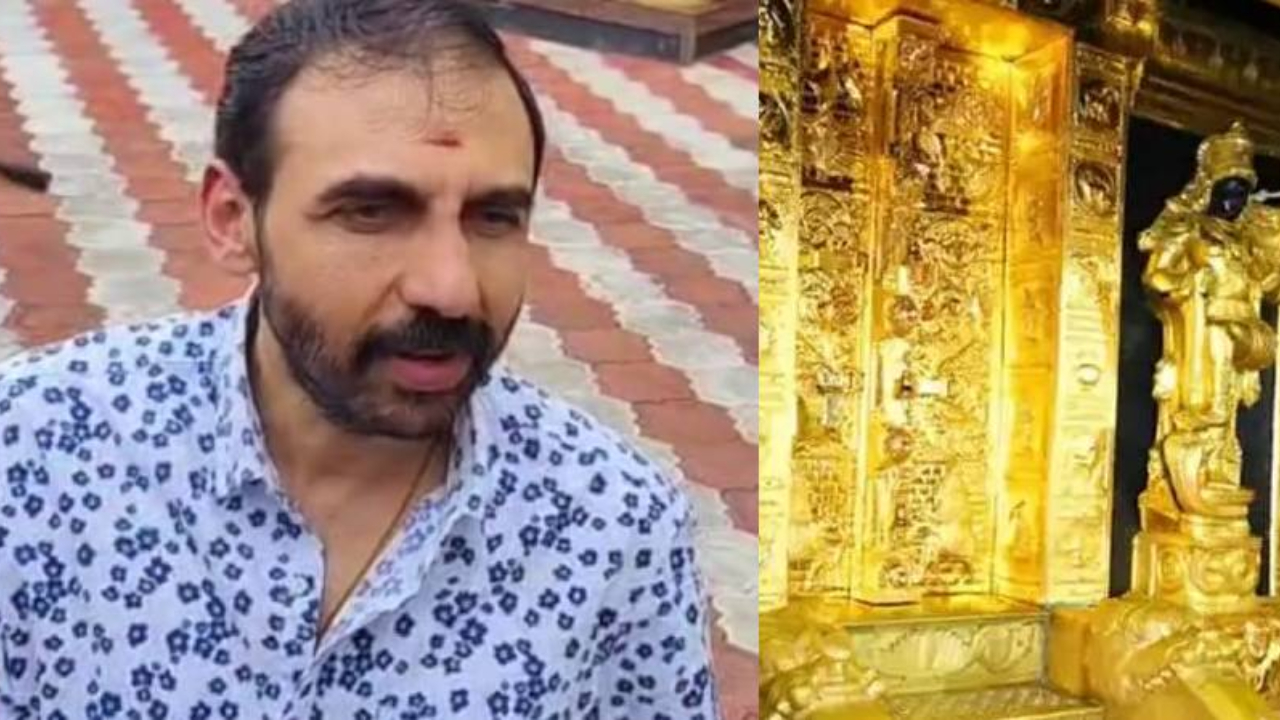 Sabarimala gold theft case SIT takes Unnikrishnan Potty into custody