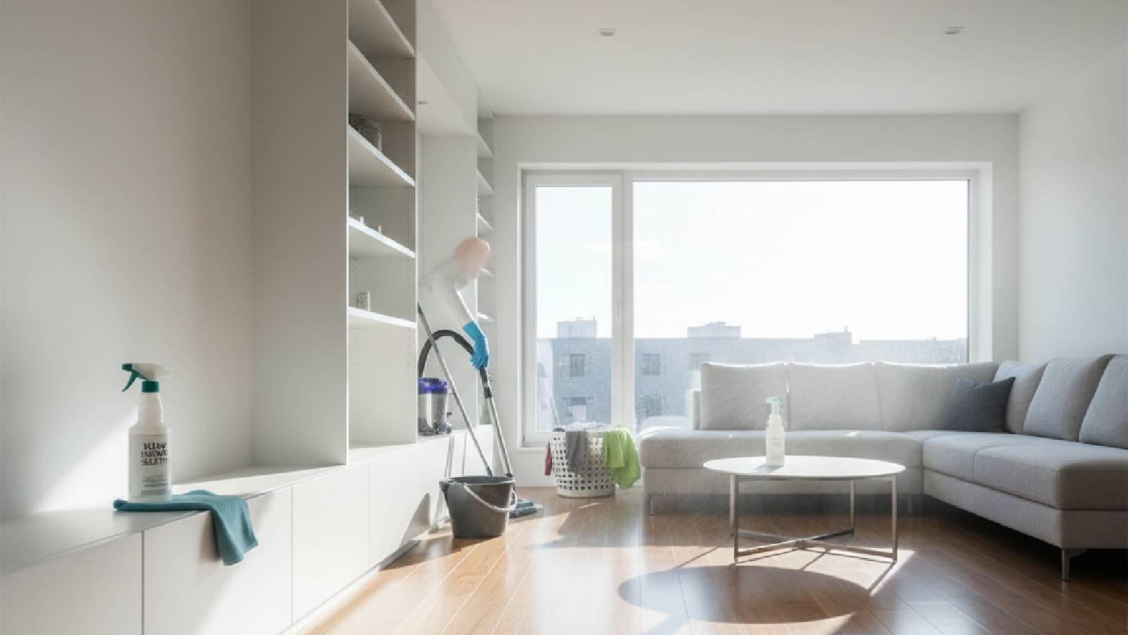 how to clean new home before shifting