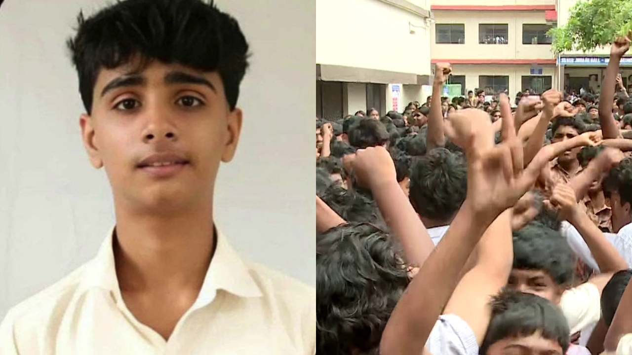 14 year old boy commits suicide after teacher mentally tortured students protest
