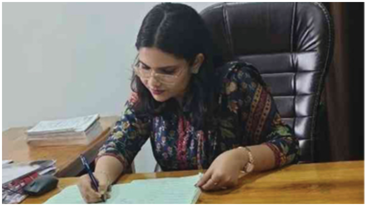 Gauri takes charge as the youngest Panchayat Secretary in kerala state