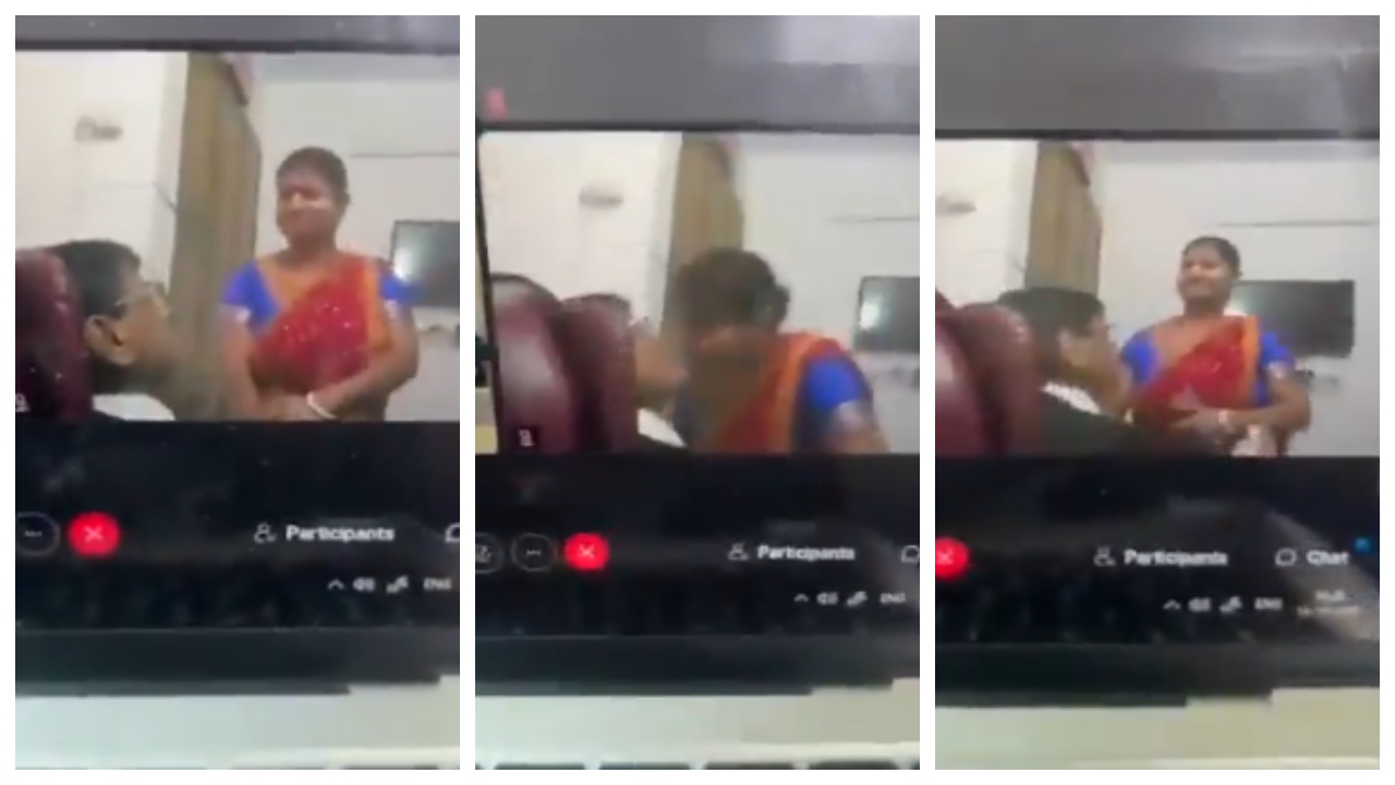 CCTV footage of a lawyer kissing a woman goes viral at Delhi High Court