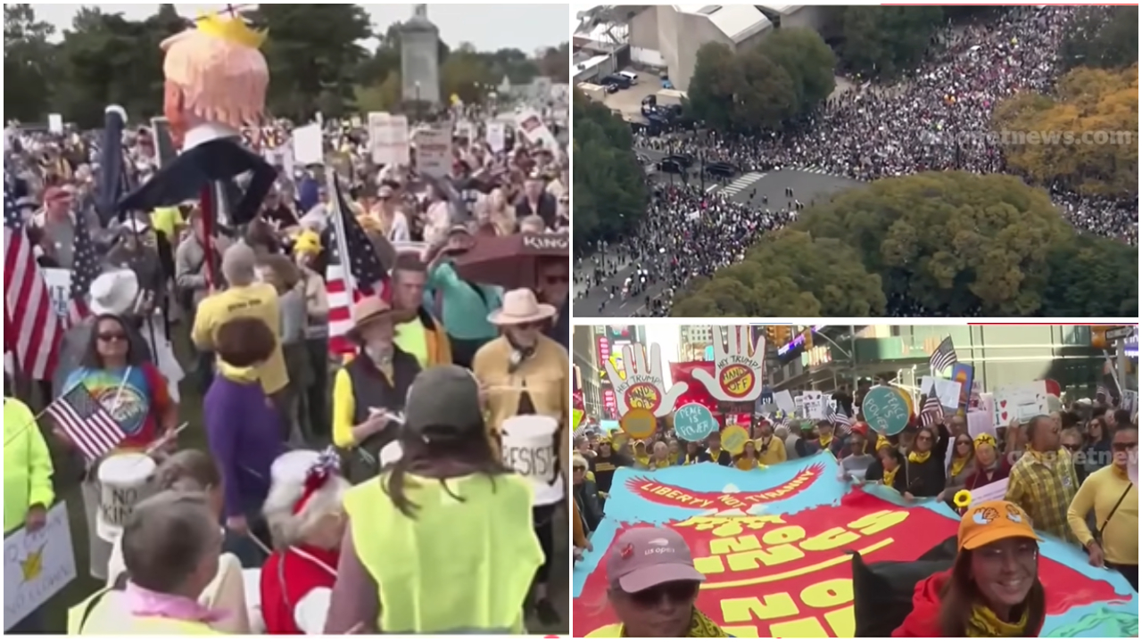 Suvarna Focus: ಅಮೆರಿಕದಲ್ಲಿ 'ನೋ ಕಿಂಗ್ಸ್' ಆರ್ಭಟ, ಟ್ರಂಪ್‌ ಯುದ್ಧದಾಹದ ವಿರುದ್ಧ 90 ಲಕ್ಷ ಜನರ ಮಹಾ ಸಮರ