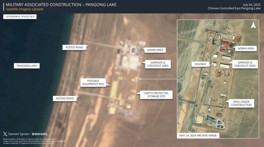 China builds new air defence site near India border China builds new air defence site near India border