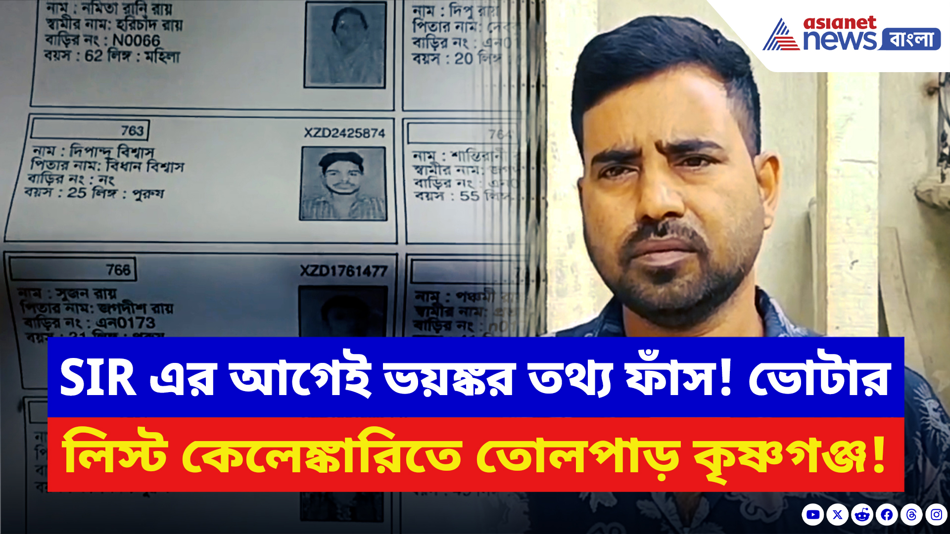 North 24 Parganas News: ২০০২-এর ভোটার তালিকায় নেই নাম, তবুও আছেন সরকারি দায়িত্বে! ভয়ঙ্কর তথ্য ফাঁস কৃষ্ণগঞ্জে