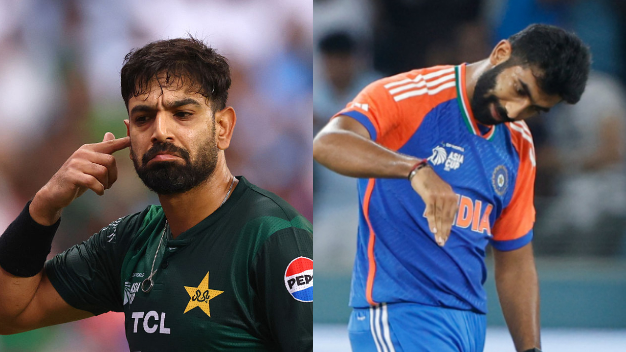 India vs Pakistan Asia Cup Row: Haris Rauf Handed 2-Match Ban; Jasprit Bumrah, Suryakumar Yadav Fined