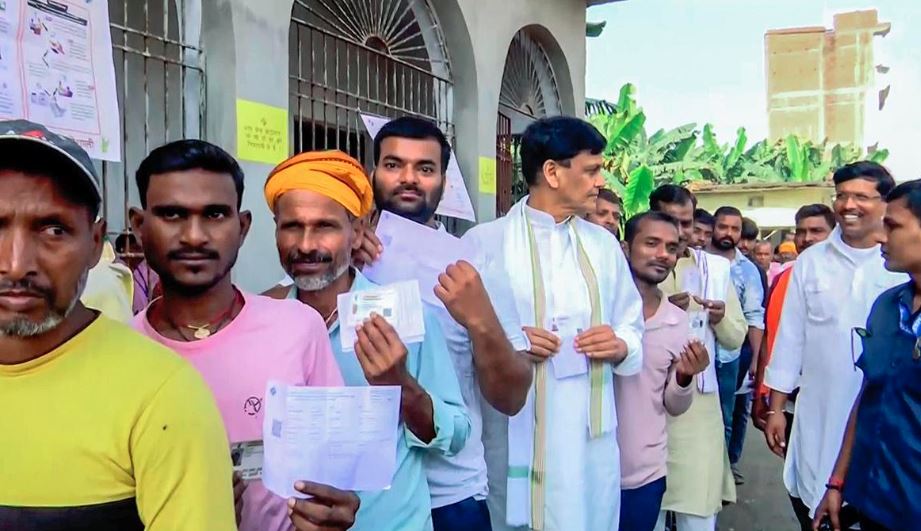 bihar election voting bihar election voting