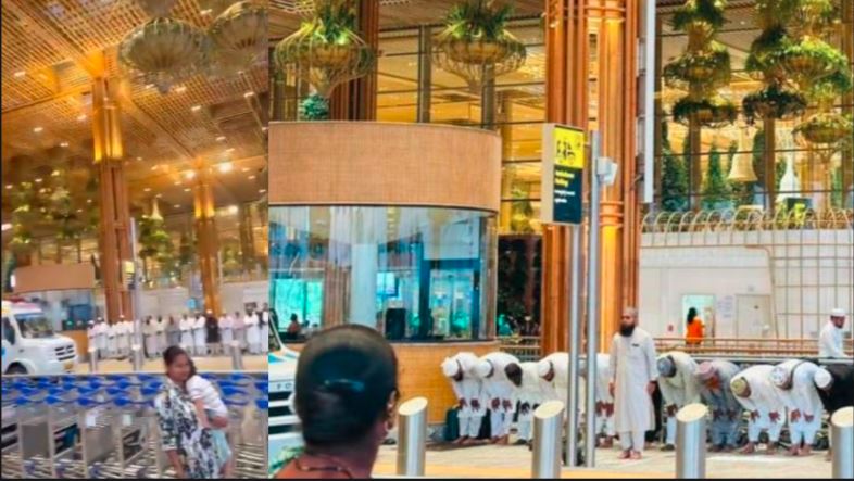 namaz in KIAL Airport