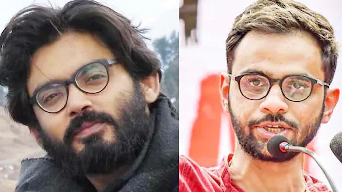 Sharjeel Imam and Umar Khalid