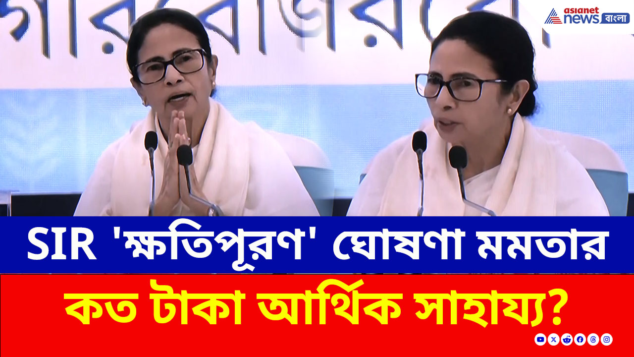 Mamata Banerjee : SIR 'ক্ষতিপূরণ' ঘোষণা মমতার, কারা কত টাকা করে আর্থিক সাহায্য পাবেন?