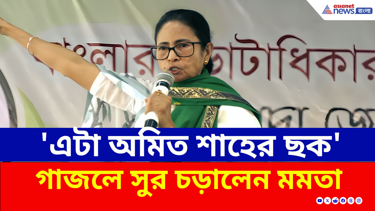 'SIR আসলে অমিত শাহের ছক, ভোটের আগে সরকার ফেলার ছক' শাহকে নিশানা মমতার