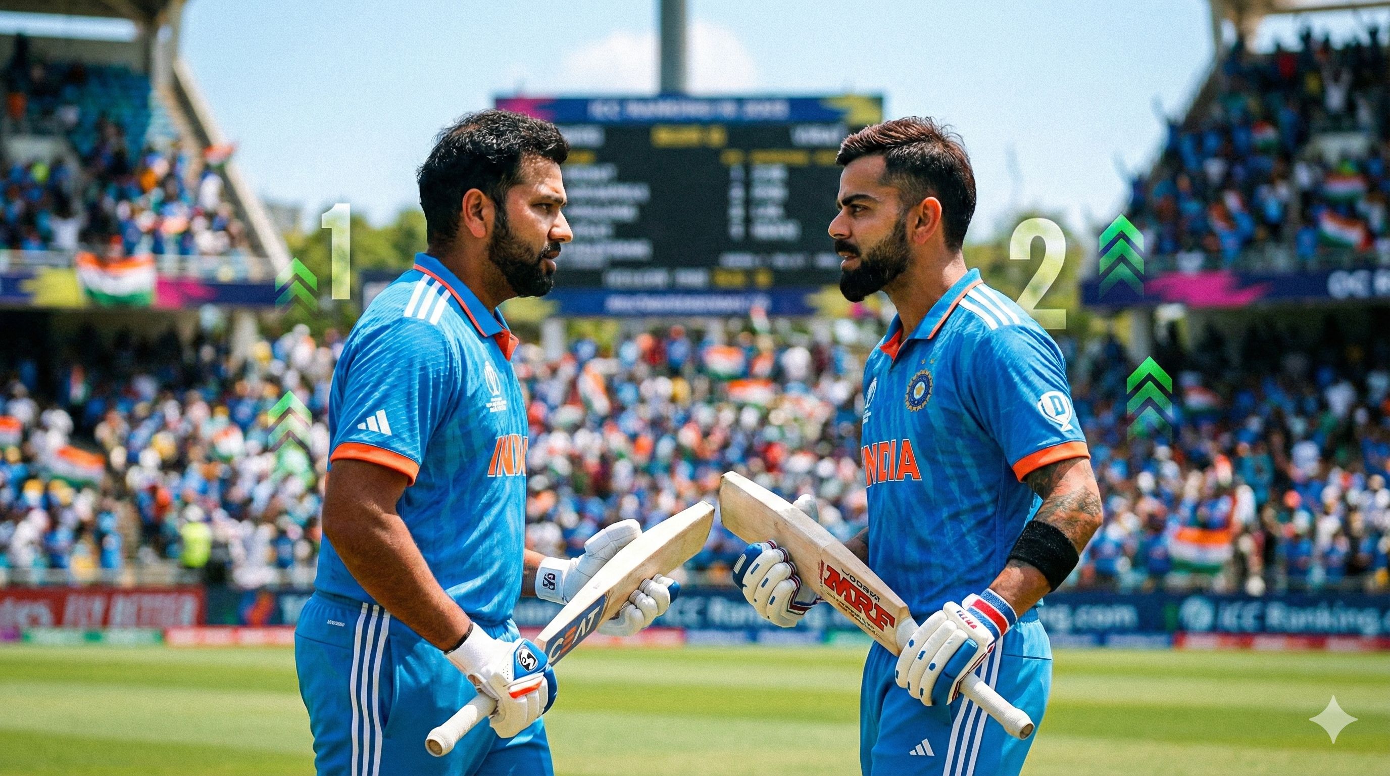 Rohit Sharma Virat Kohli