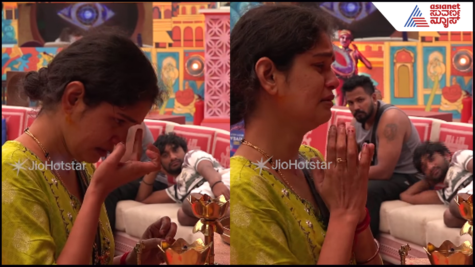 Bigg Boss: ದೇವರ ಮುಂದೆ ಬಿಕ್ಕಿಬಿಕ್ಕಿ ಅತ್ತ ಚೈತ್ರಾ ಕುಂದಾಪುರ: ವೀಕೆಂಡ್​ ಹೊತ್ತಲ್ಲಿ ಅಂಥದ್ದೇನಾಯ್ತು?