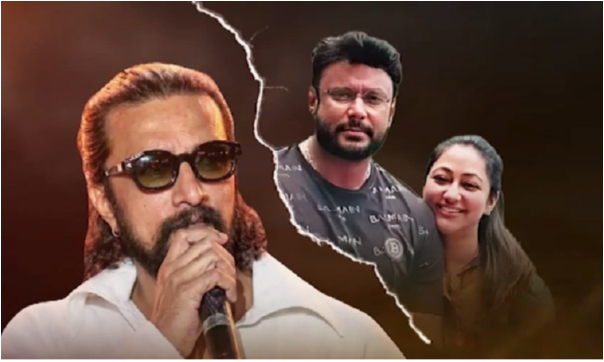 Kichcha Sudeep Vijayalakshmi Darshan