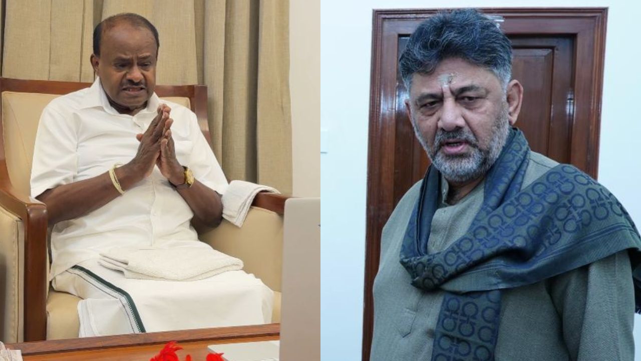 HD Kumaraswamy DK Shivakumar