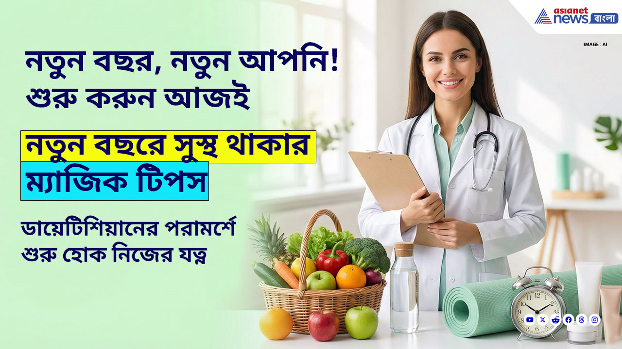 নতুন বছরের রেজোলিউশন হোক নিজের যত্ন নেওয়া! শুরু করুন ভালো কিছু অভ্যাস! টিপস দিচ্ছেন ডায়াটেশিয়ান
