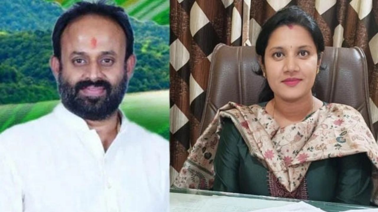 Shidlaghatta Rajeev Gowda and Amrutha Gowda