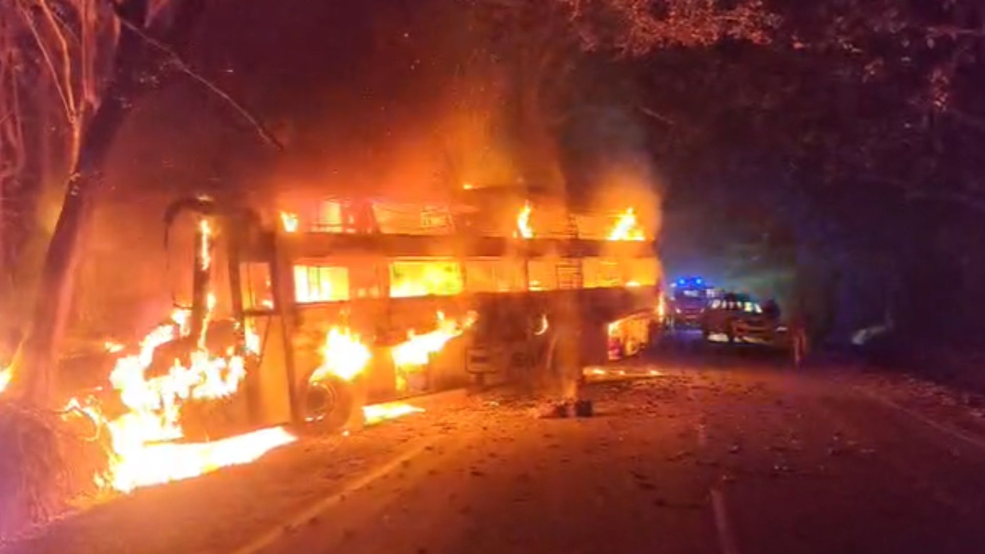 shivamogga Bus Fire