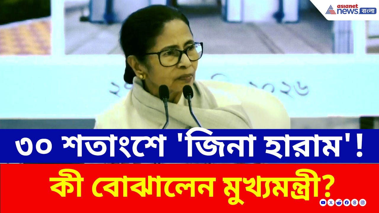 Mamata Banerjee : ৩০ শতাংশে 'জিনা হারাম'! এমন মন্তব্য করে কী বোঝালেন মাননীয়া? দেখুন
